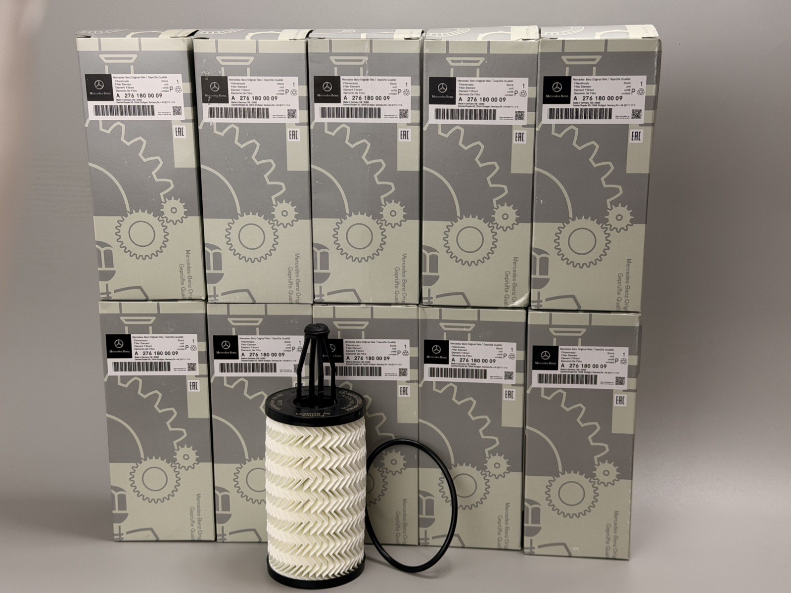 10x Mercedes Benz Genuine C CL CLS E GL GLC GLE GLK ML R S Engine Oil Filter Kit 10x Mercedes Benz Genuine C CL CLS E GL GLC GLE GLK ML R S Engine Oil Filter Kit