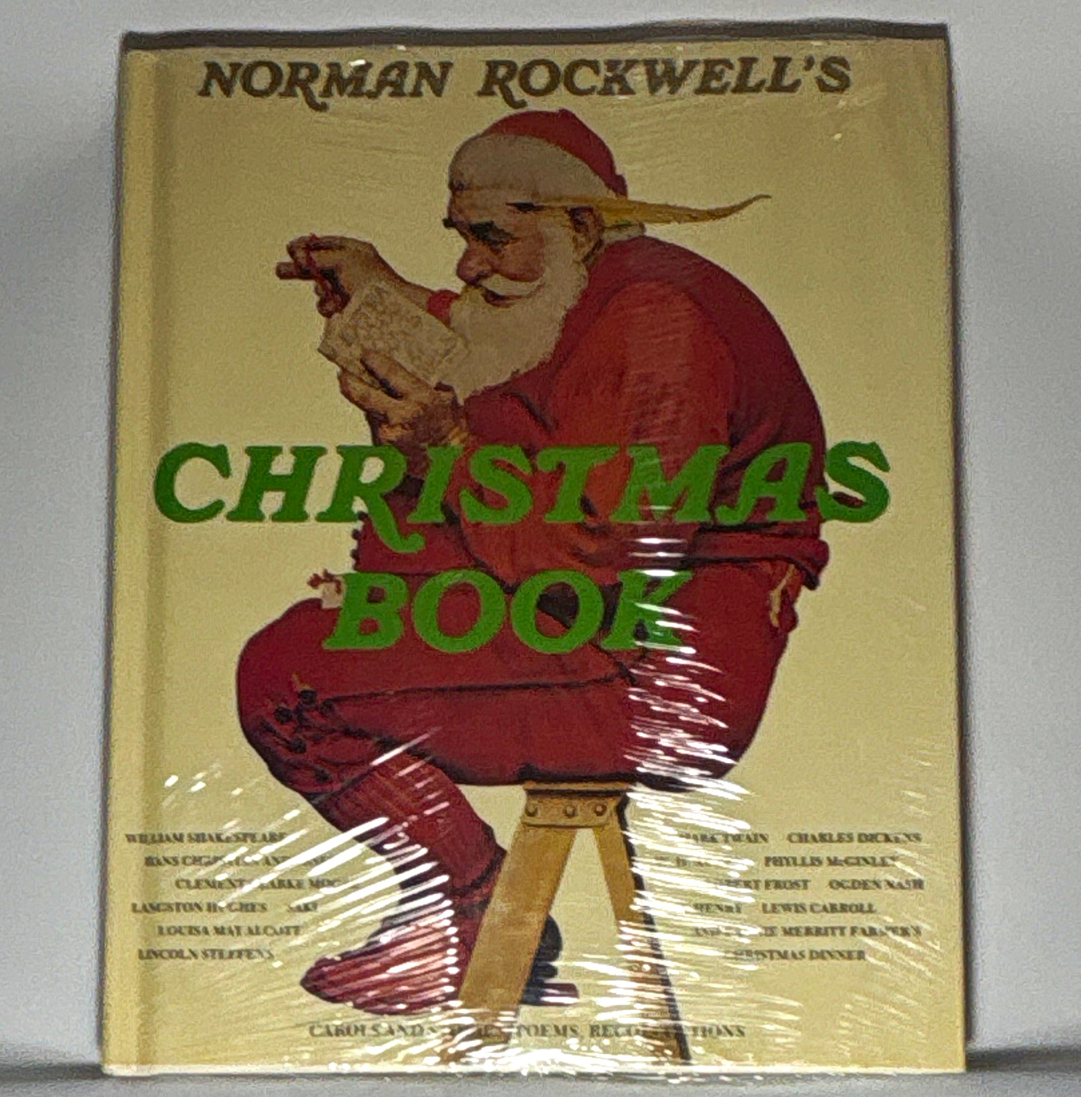 Norman Rockwells Christmas Book Hardcover Abrams Vintage Holiday Art SEALED NEW Norman Rockwells Christmas Book Hardcover Abrams Vintage Holiday Art SEALED NEW