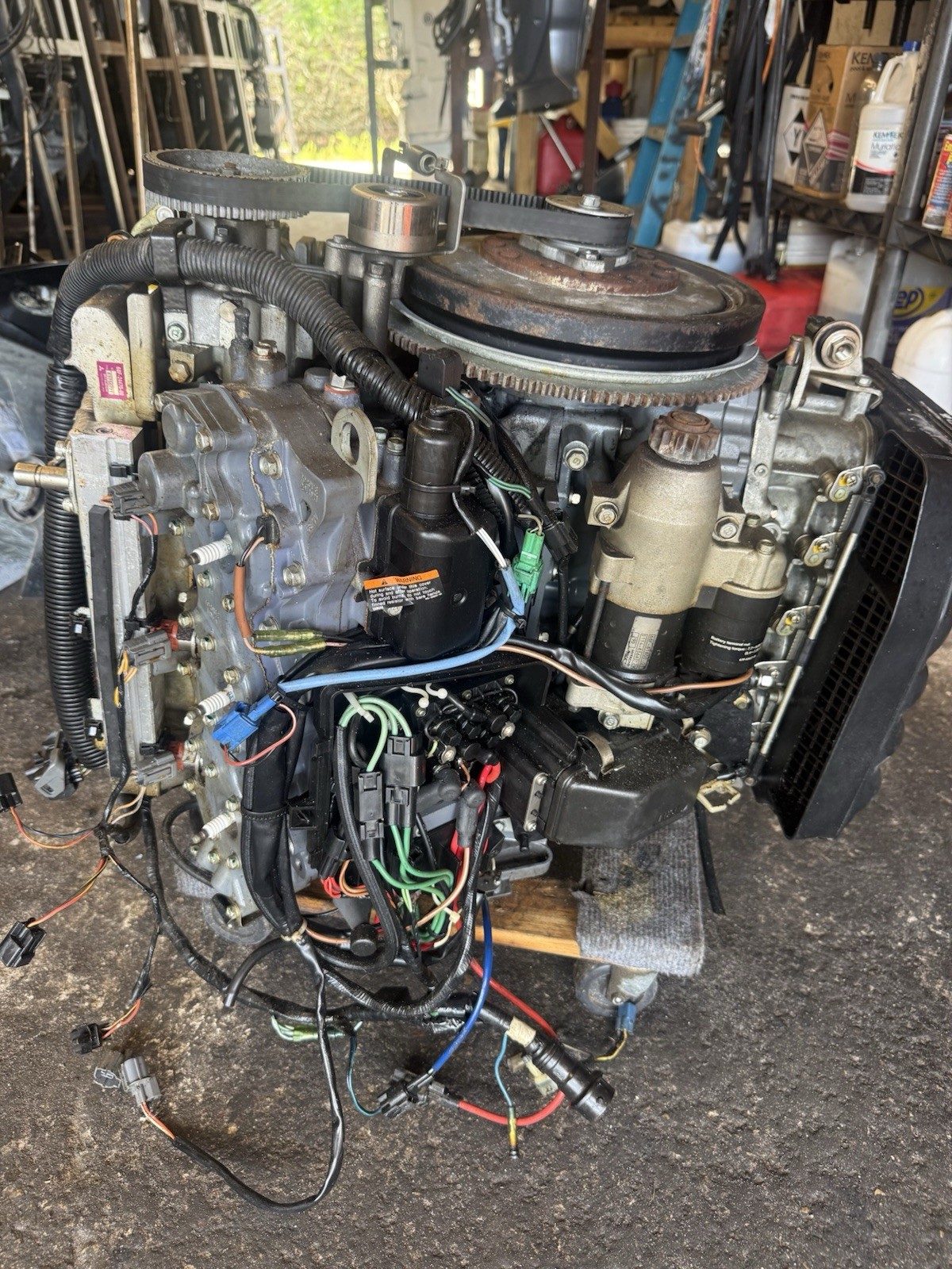 2002 Yamaha Hpdi 200hp Outboard Powerhead 