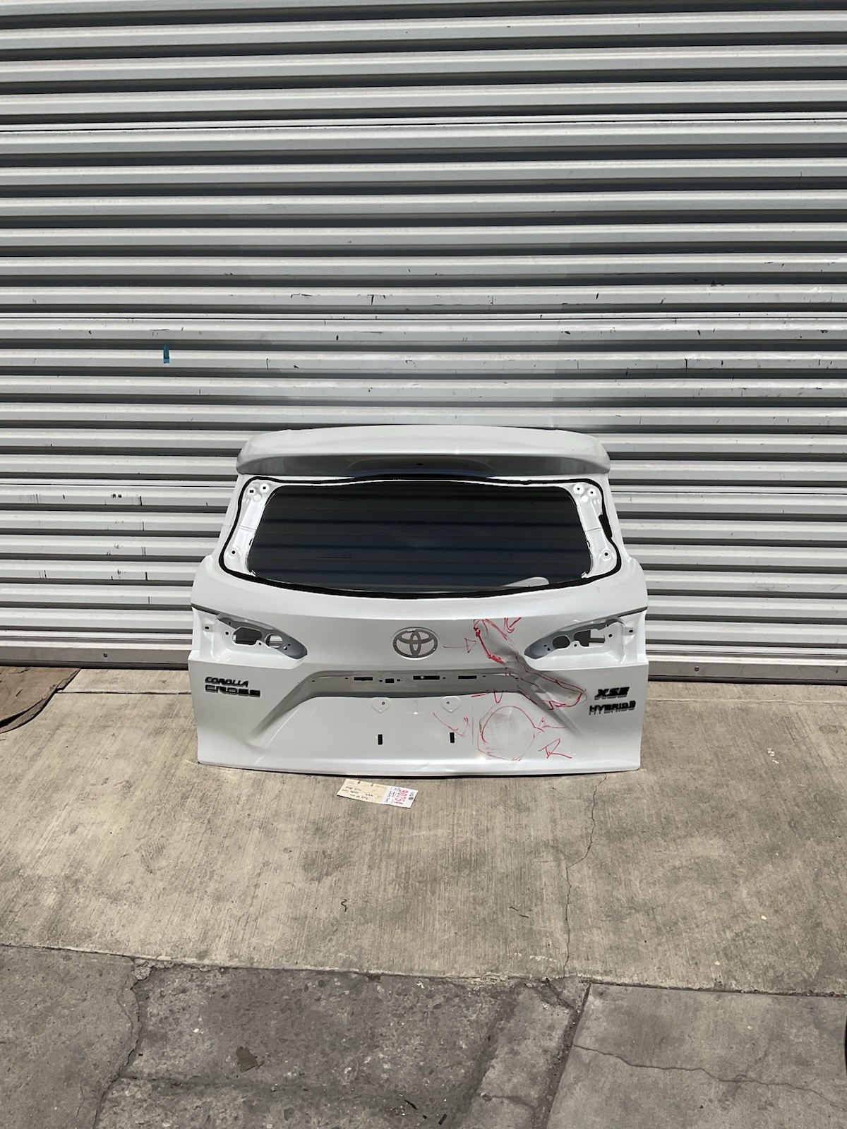 2022 2025 TOYOTA COROLLA CROSS REAR TRUNK LID TAILGATE PANEL OEM