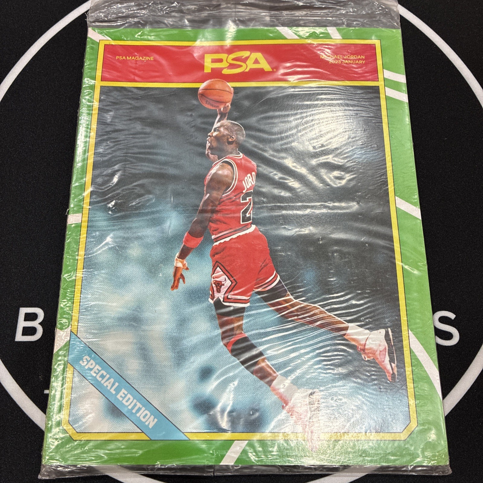 Michael Jordan Variant Green PSA Magazine, SMR Magazine January 2023 New Sealed