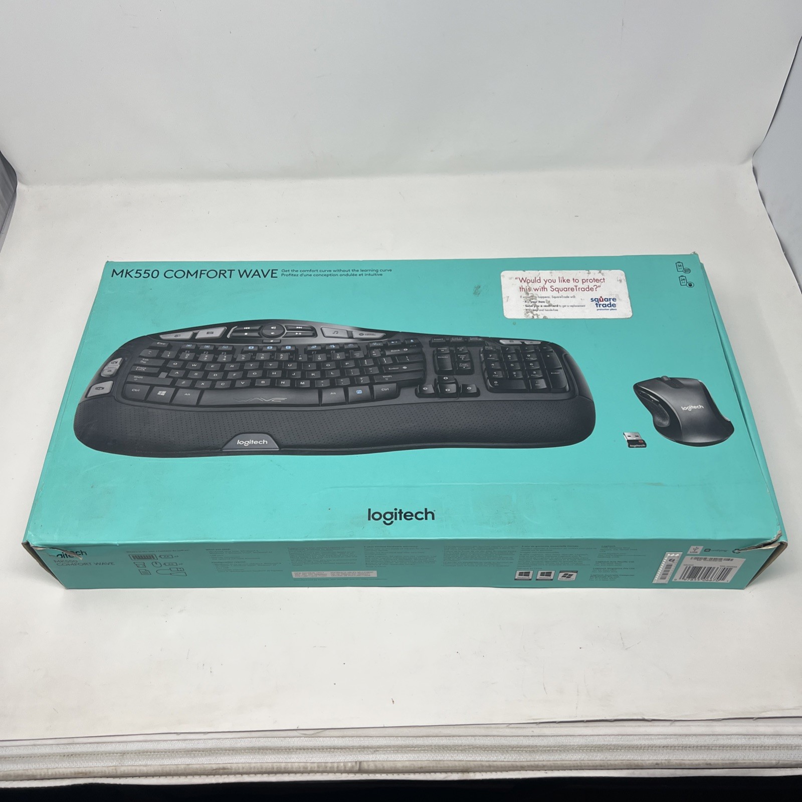 Logitech MK550 Comfort Wave Wireless Keyboard K350 Mouse Combo – Good Condition. Logitech MK550 Comfort Wave Wireless Keyboard K350 Mouse Combo – Good Condition.