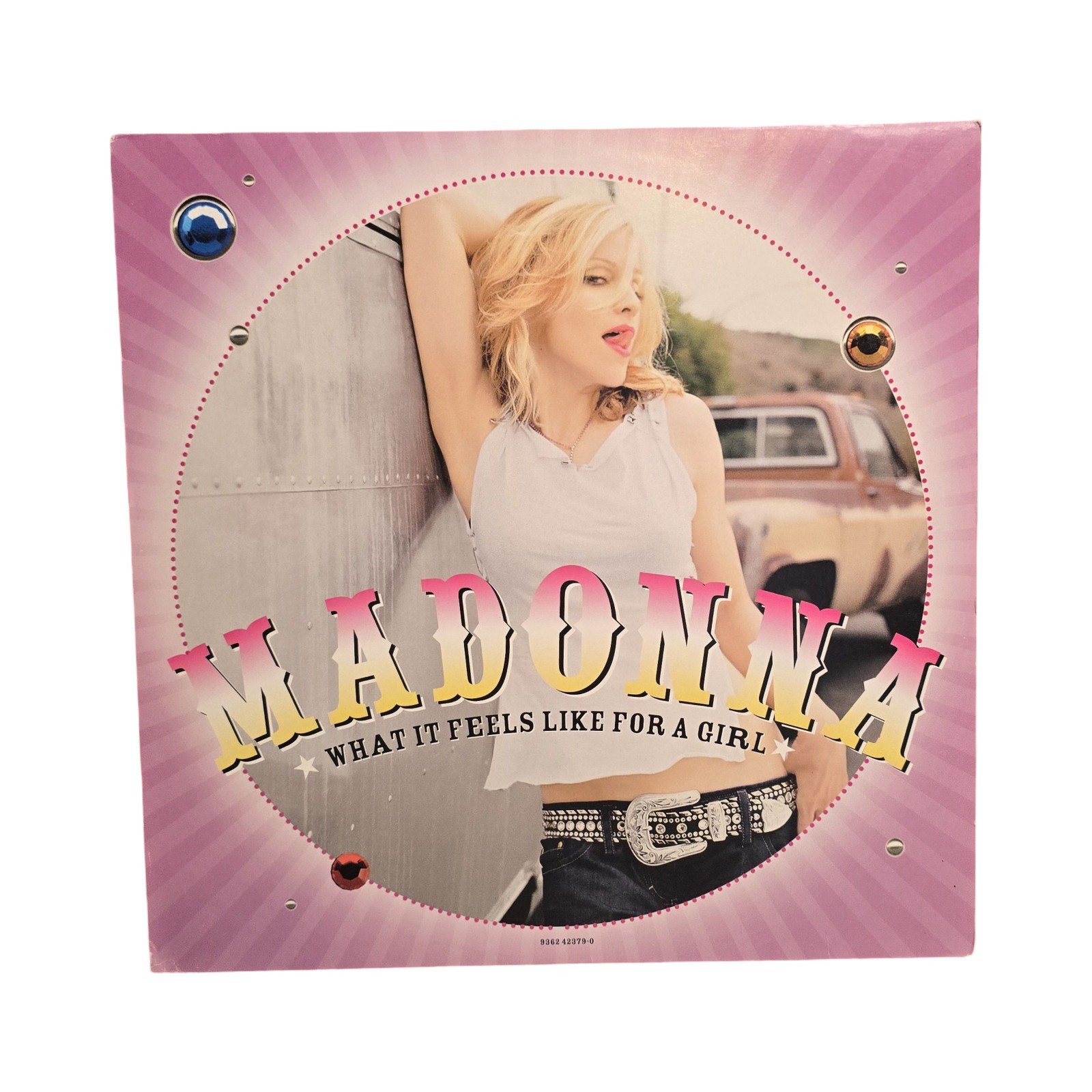 Madonna – What It Feels Like For A Girl 12” Vinyl 2001 RARE PROMO PR Copy VG+