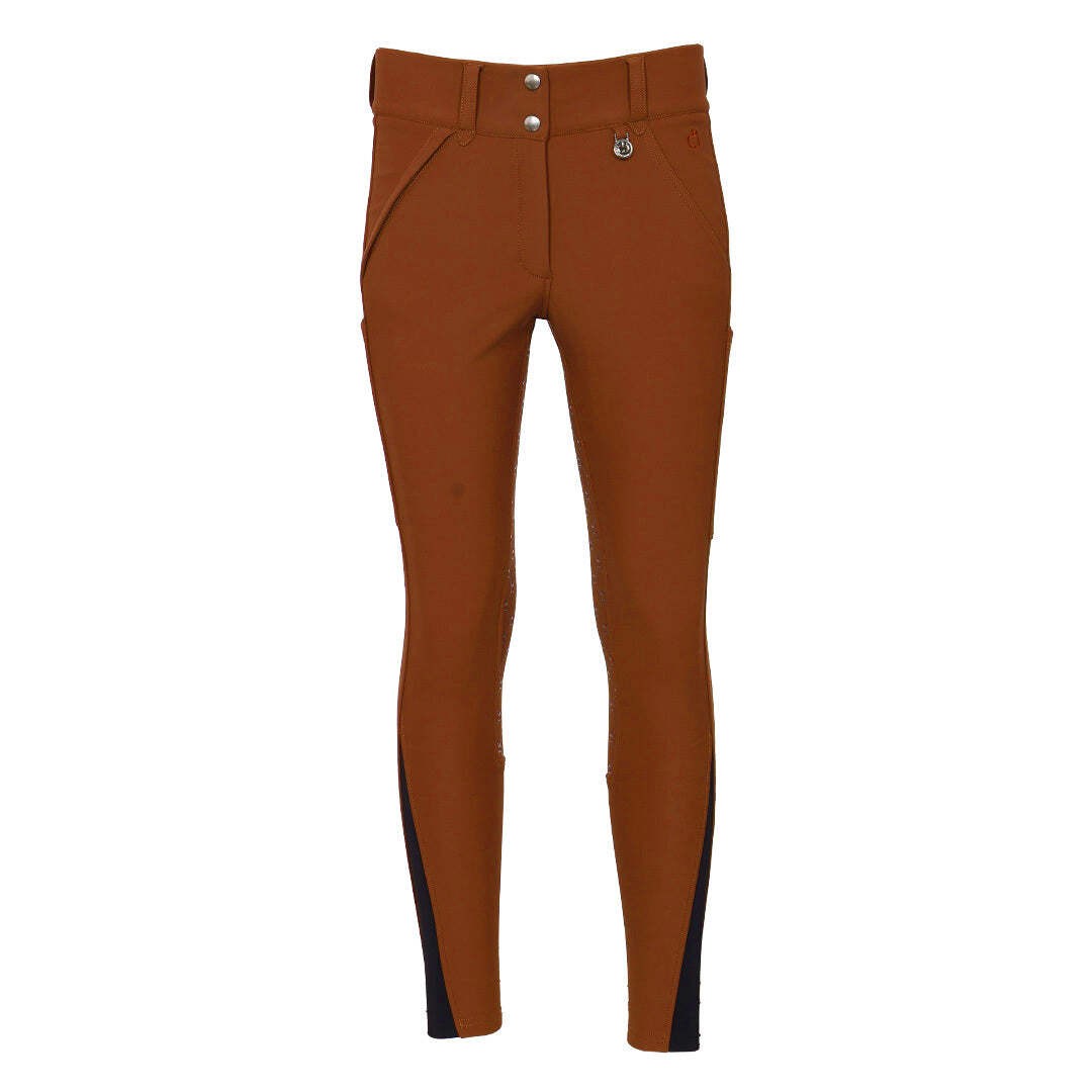 Dapplebay Sport Silicone Full Seat Breeches-Rust
