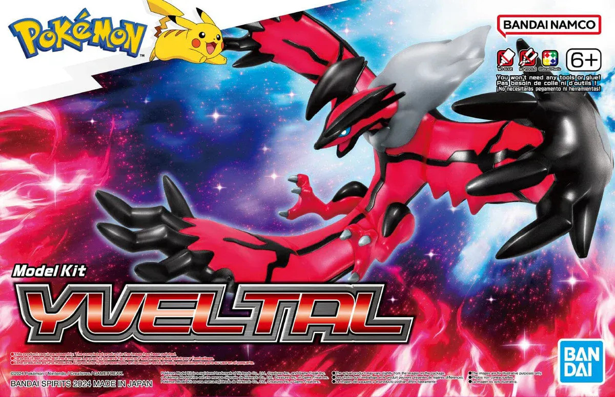 Yveltal Pokemon, Bandai Hobby Pokemon Model Kit