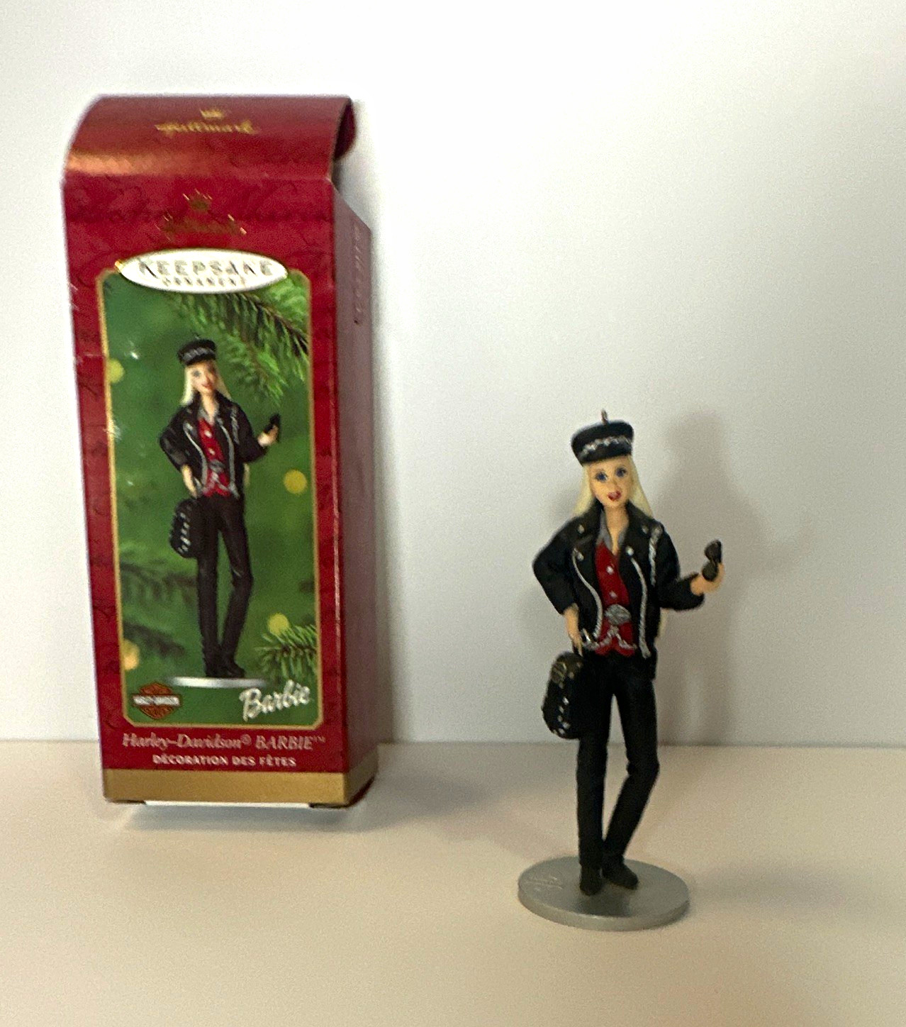 Hallmark Keepsake Harley-Davidson Barbie Christmas Hanging Ornament Hallmark Keepsake Harley-Davidson Barbie Christmas Hanging Ornament