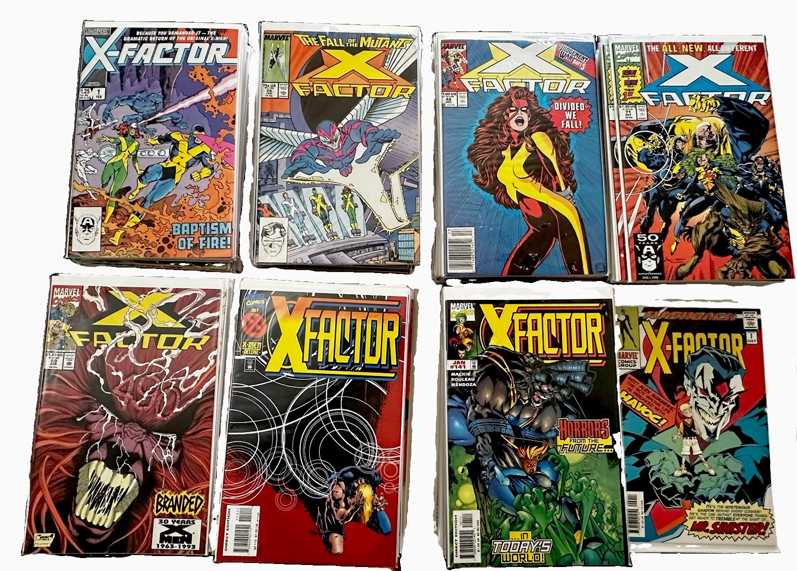 Marvel X-Factor Vol 1 #1-149 Near Complete Run Annuals 1-9 170 Comics HUGE LOT Marvel X-Factor Vol 1 #1-149 Near Complete Run Annuals 1-9 170 Comics HUGE LOT