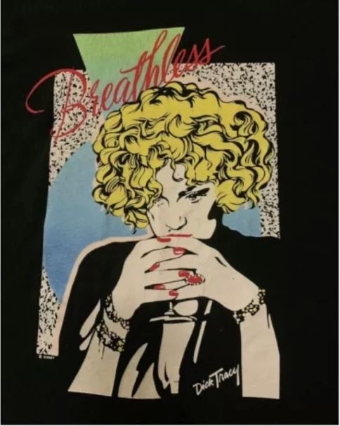 SALE Madonna I_m Breathless Dick Tracy T-Shirt All Size