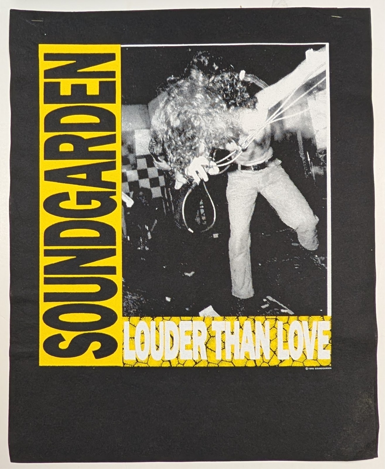 Soundgarden Louder Than Love Tshirt Vintage Promo Proof Sample Pellon