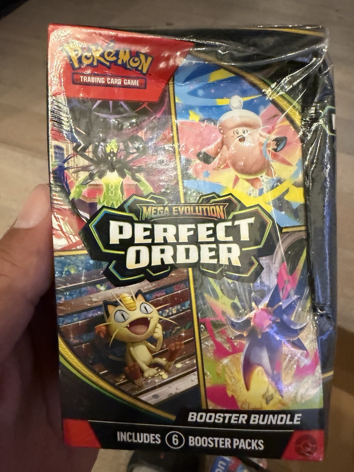 Pokémon Perfect Order Booster Bundle (6 Packs) Imperfect Box - Read Description