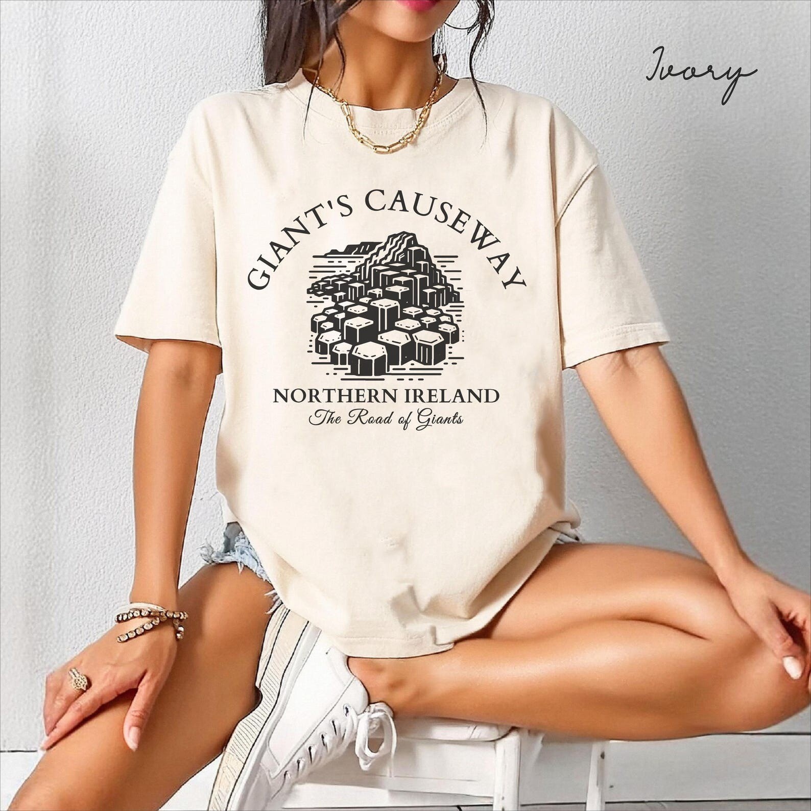 Giant\'s Causeway Shirt Travel Gift for Ireland Trip Lovers Favorite Tee