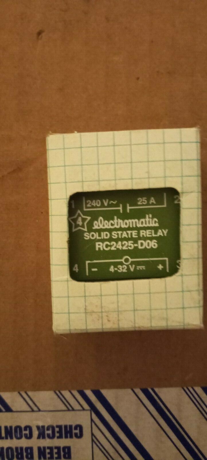 nos electromatic RC2425-D06 Solid State Relay 