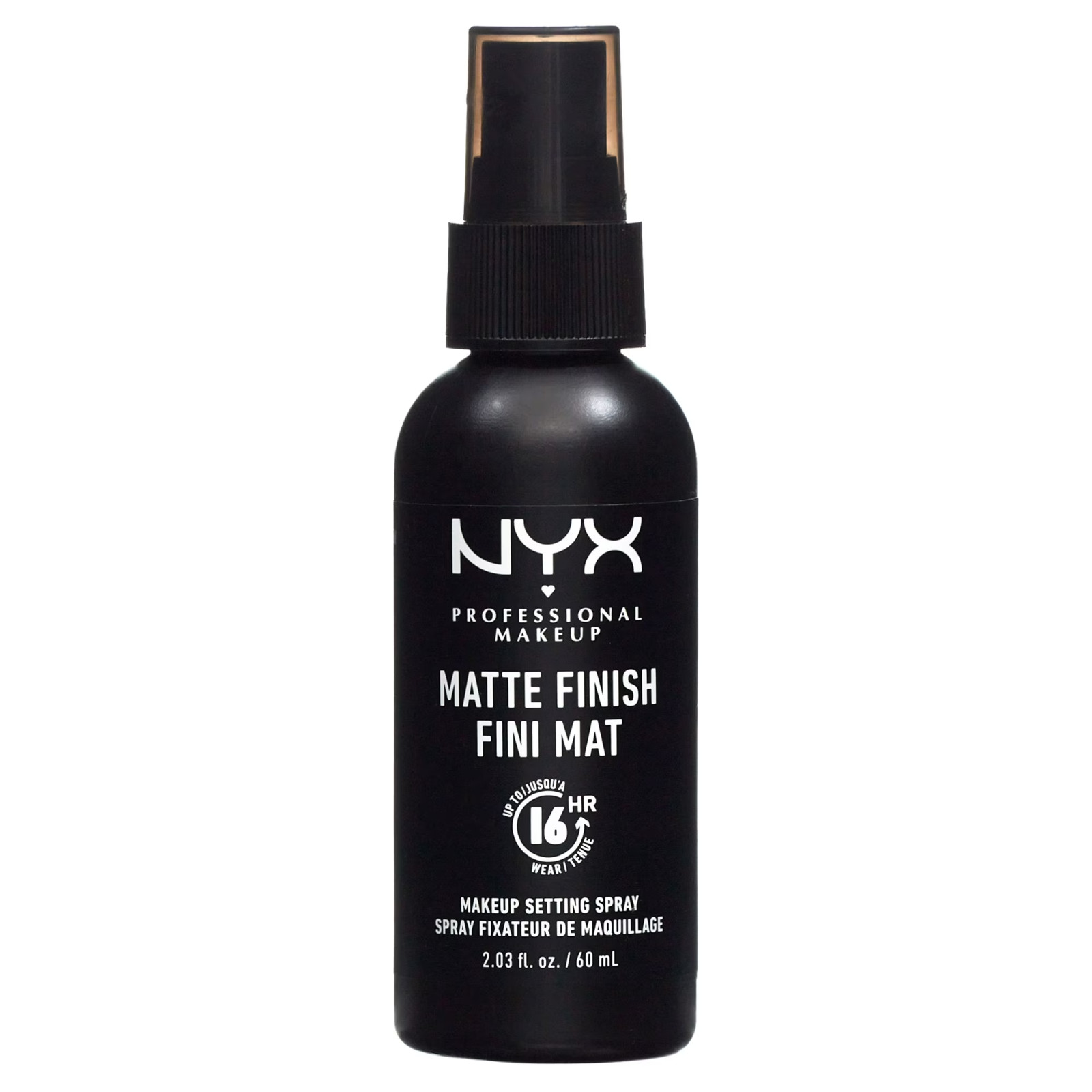 NYX Matte Finish Setting Spray Long Lasting Makeup Mist Shine Control 2.03 fl oz