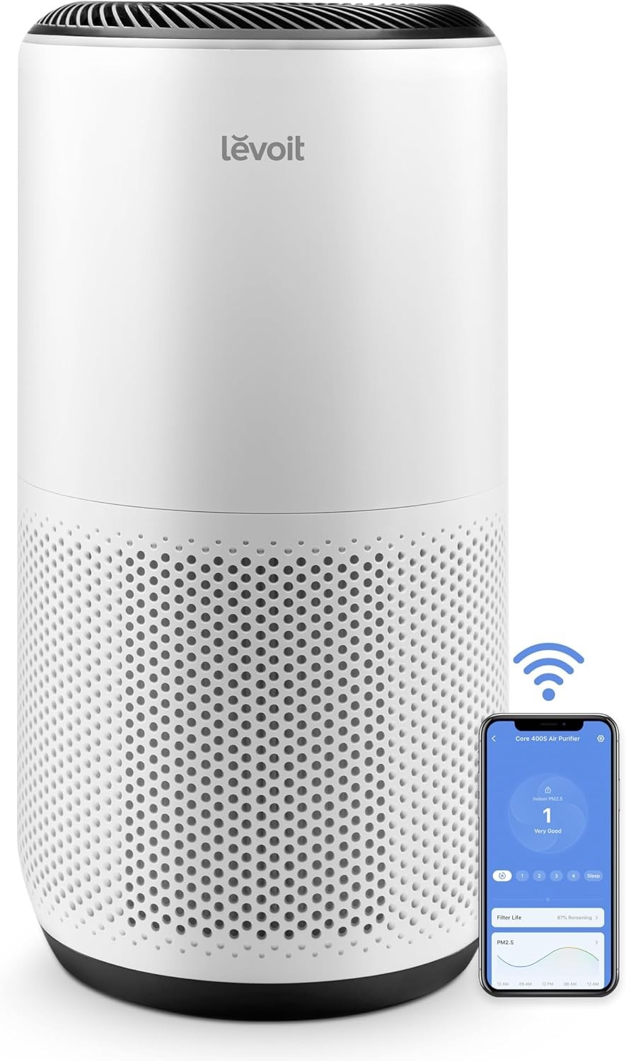 LEVOIT Smart Air Purifiers for Home Large Room Up to 1733 Ft² Core 400S-P NEW LEVOIT Smart Air Purifiers for Home Large Room Up to 1733 Ft² Core 400S-P NEW