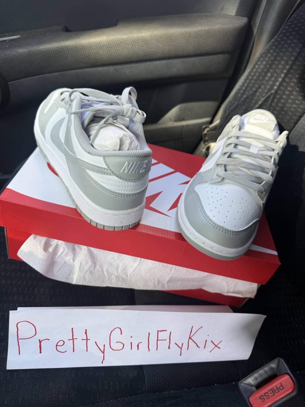 Nike Dunk Low Retro WHITE LIGHT SMOKE GREY HF5441 105 size 7.5