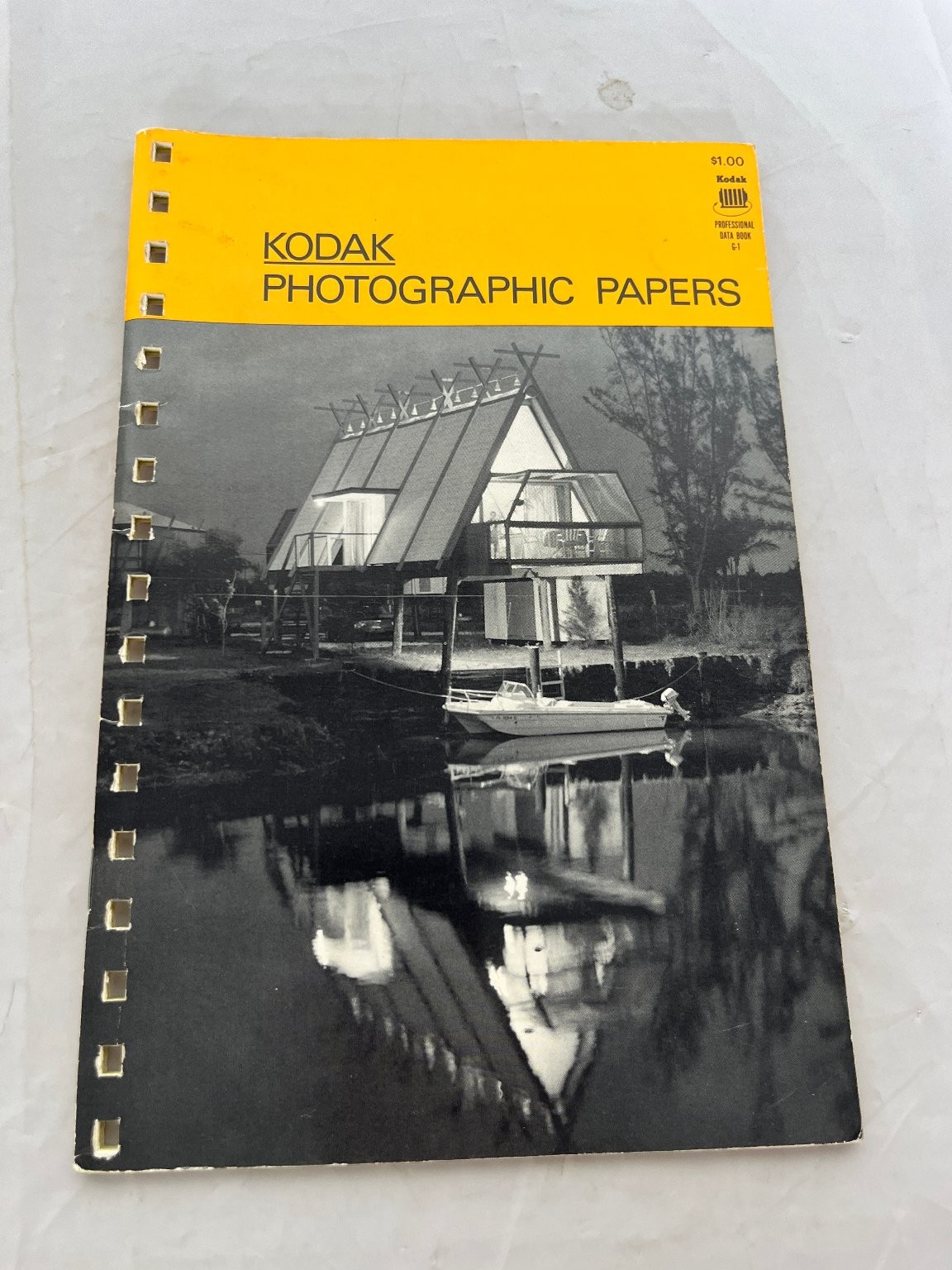 Vintage Kodak Photographic Papers Data Book Guide G-1 1967 Darkroom Printing