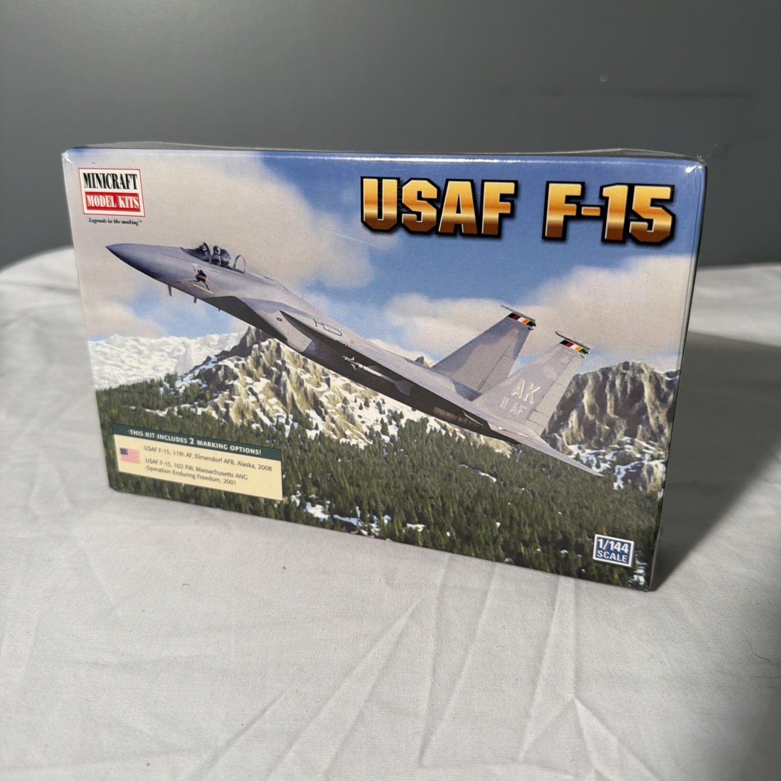 Minicraft Models 'USAF F-15' Kit #14630 Scale 1/144 Minicraft Models 'USAF F-15' Kit #14630 Scale 1/144
