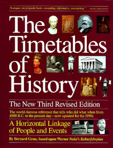 The Timetables of History: A Horizontal Linkage of People and Events - VERY GOOD