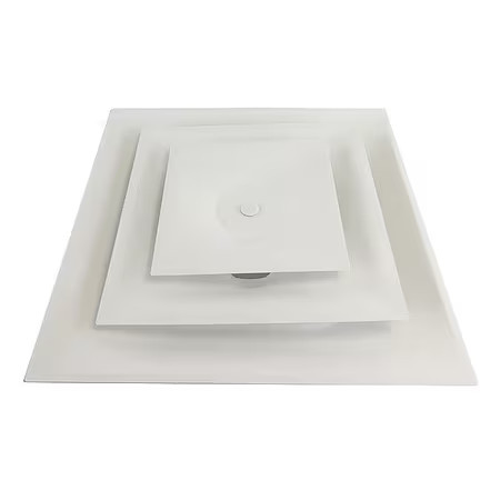 Titus Tms-3-8-24X24 Diffuser, Ceiling, 8 Titus Tms-3-8-24X24 Diffuser, Ceiling, 8