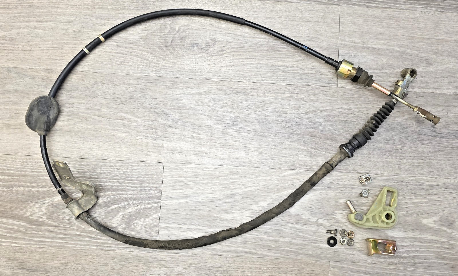 97-01 HONDA CR-V TRANSMISSION SHIFTER LINKAGE CABLE FRONT WHEEL DRIVE FWD OEM
