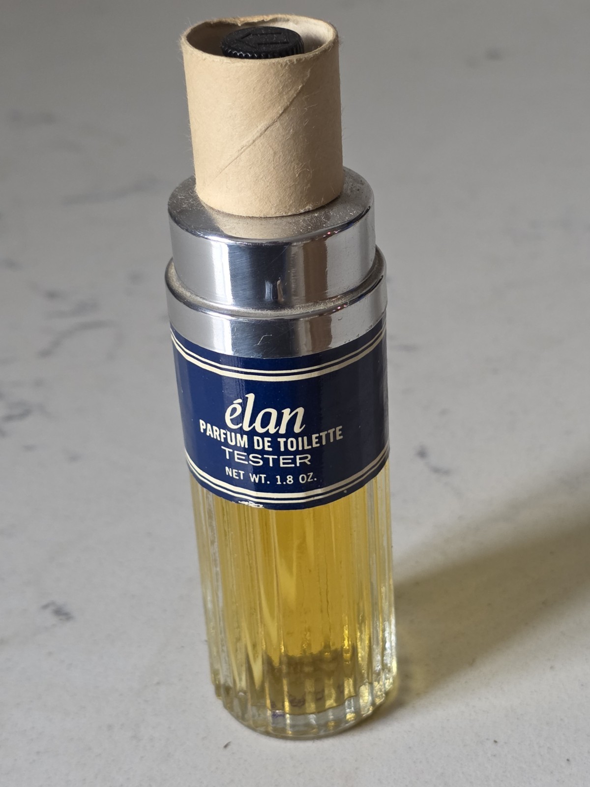 Rare Vintage Retired NOS Coty ELAN Parfum de Toilette 1.8 Oz Tester Bottle Rare Vintage Retired NOS Coty ELAN Parfum de Toilette 1.8 Oz Tester Bottle
