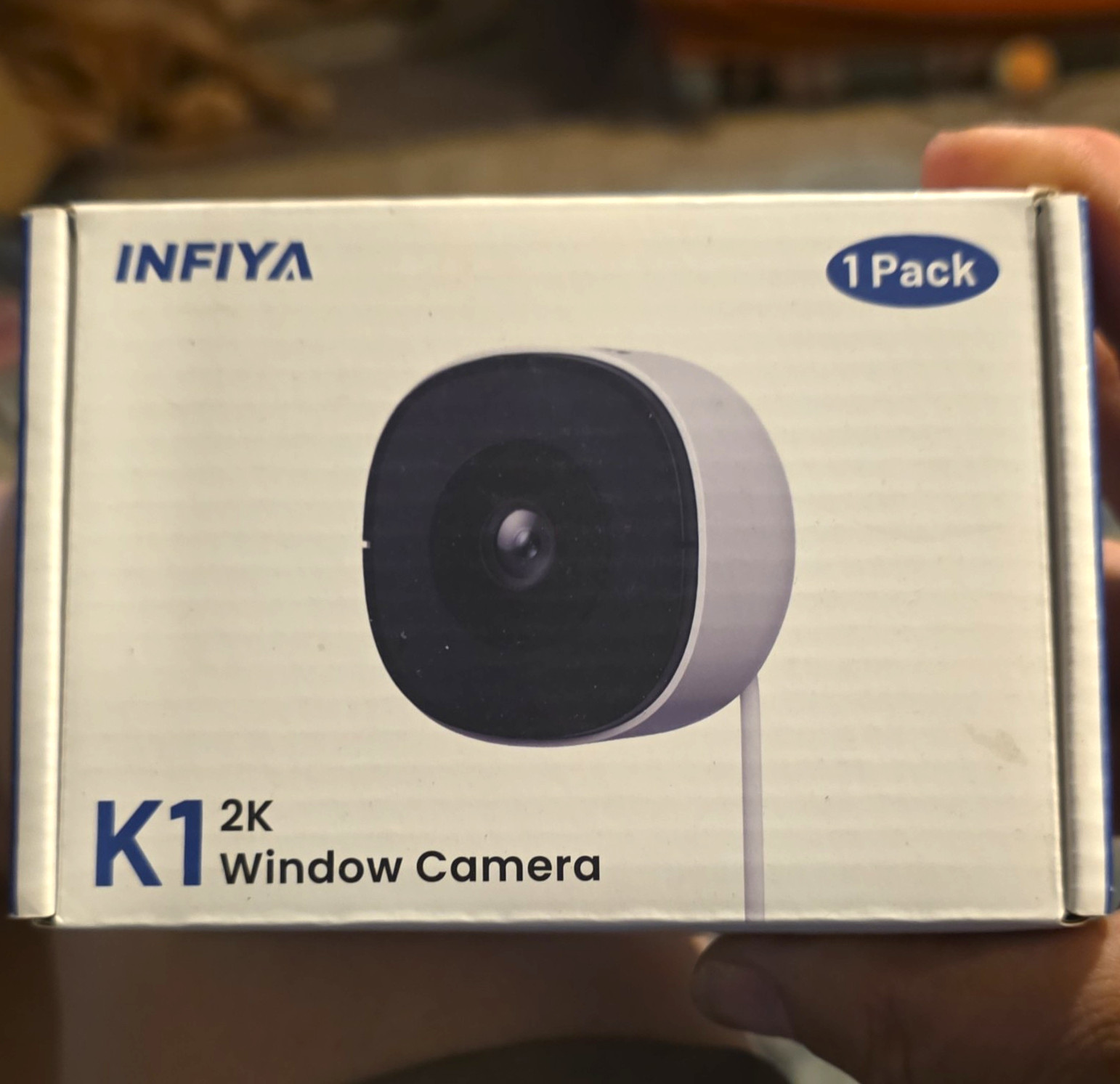 INFIYA K1 2K WiFi Window IP/Network Camera Color Mode White 1 Pack INFIYA K1 2K WiFi Window IP/Network Camera Color Mode White 1 Pack