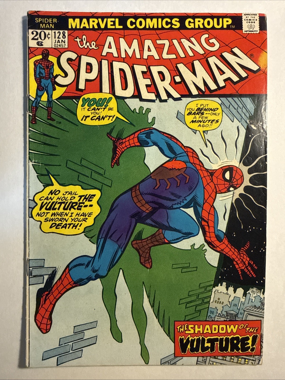 The Amazing Spider-Man #128 (Marvel Comics January 1974) The Amazing Spider-Man #128 (Marvel Comics January 1974)