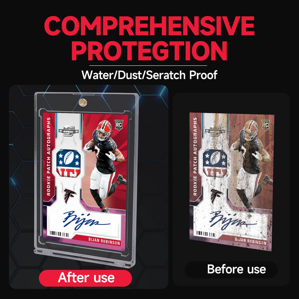 5/25/50/400 Pack Clear One Touch Magnetic Card Holder For 35PT Trading Cards 5/25/50/400 Pack Clear One Touch Magnetic Card Holder For 35PT Trading Cards