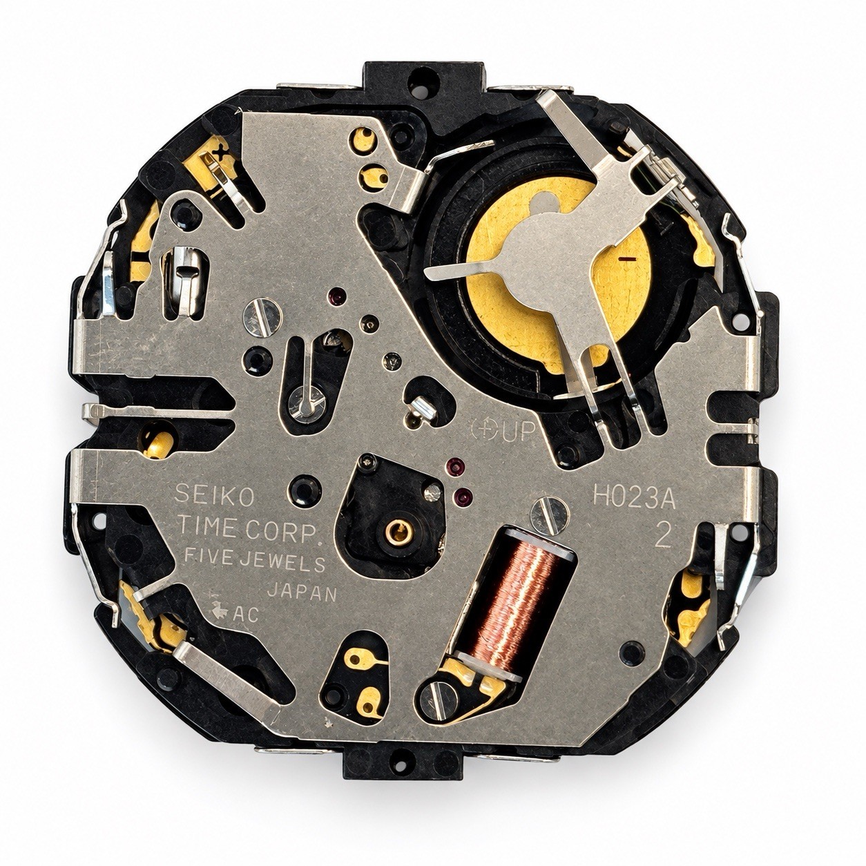 Seiko H023A Watch Movement - Ana-Digi - Working - Rare Vintage Part - 30mm