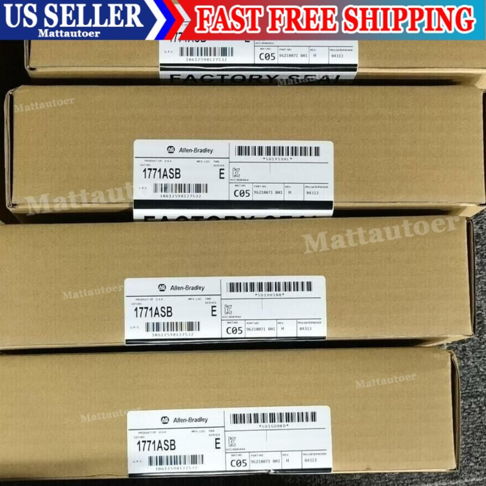 New Sealed AB 1771-ASB Universal RI / O Adapter PLC-2/3/5 1771ASB US Free Tax
