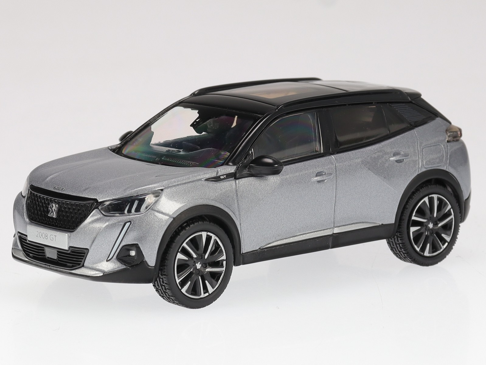 Peugeot 2008 GT 2020 artense grey  diecast model car 472864 Norev 1:43