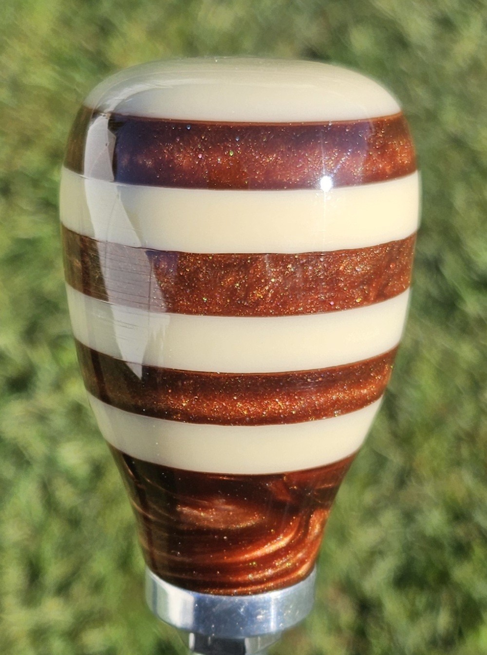Custom Shift Knob With Adapter Hotrod Rat Rod Vintage Antique Lowrider Kustom