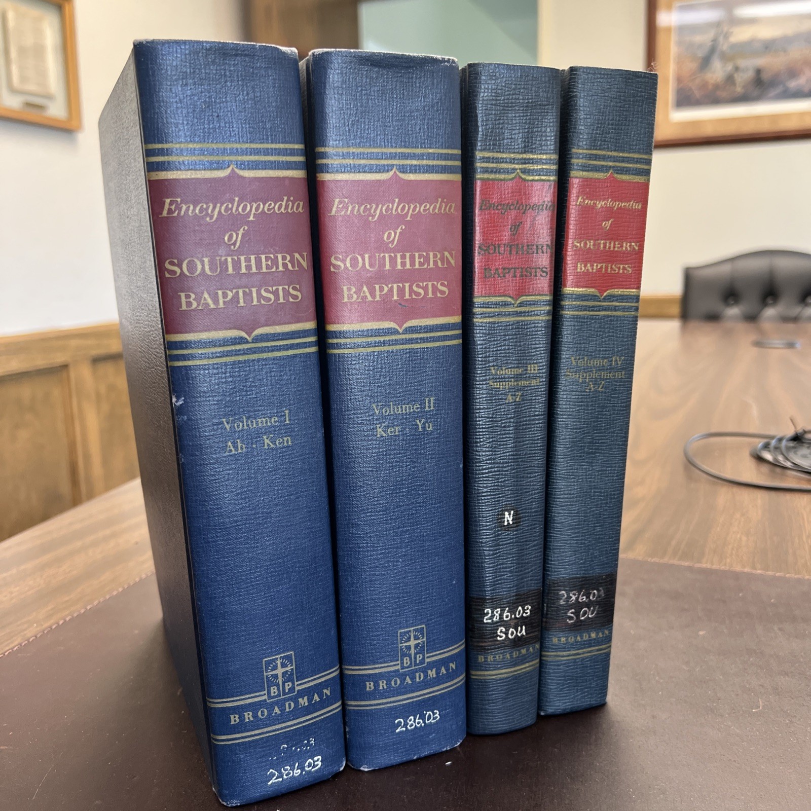 Encyclopedia of Southern Baptists | Four Volume Set | 1958, 1971, 1982  VTG HC 