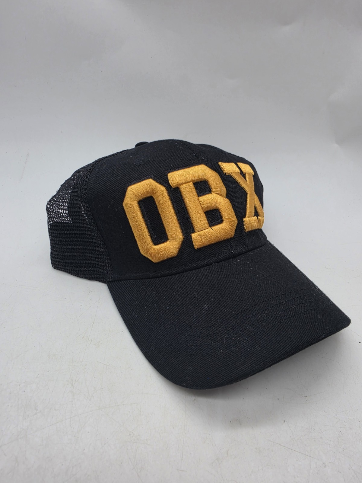 OBX Outer Banks Hat Cap Snapback Black Rare New 