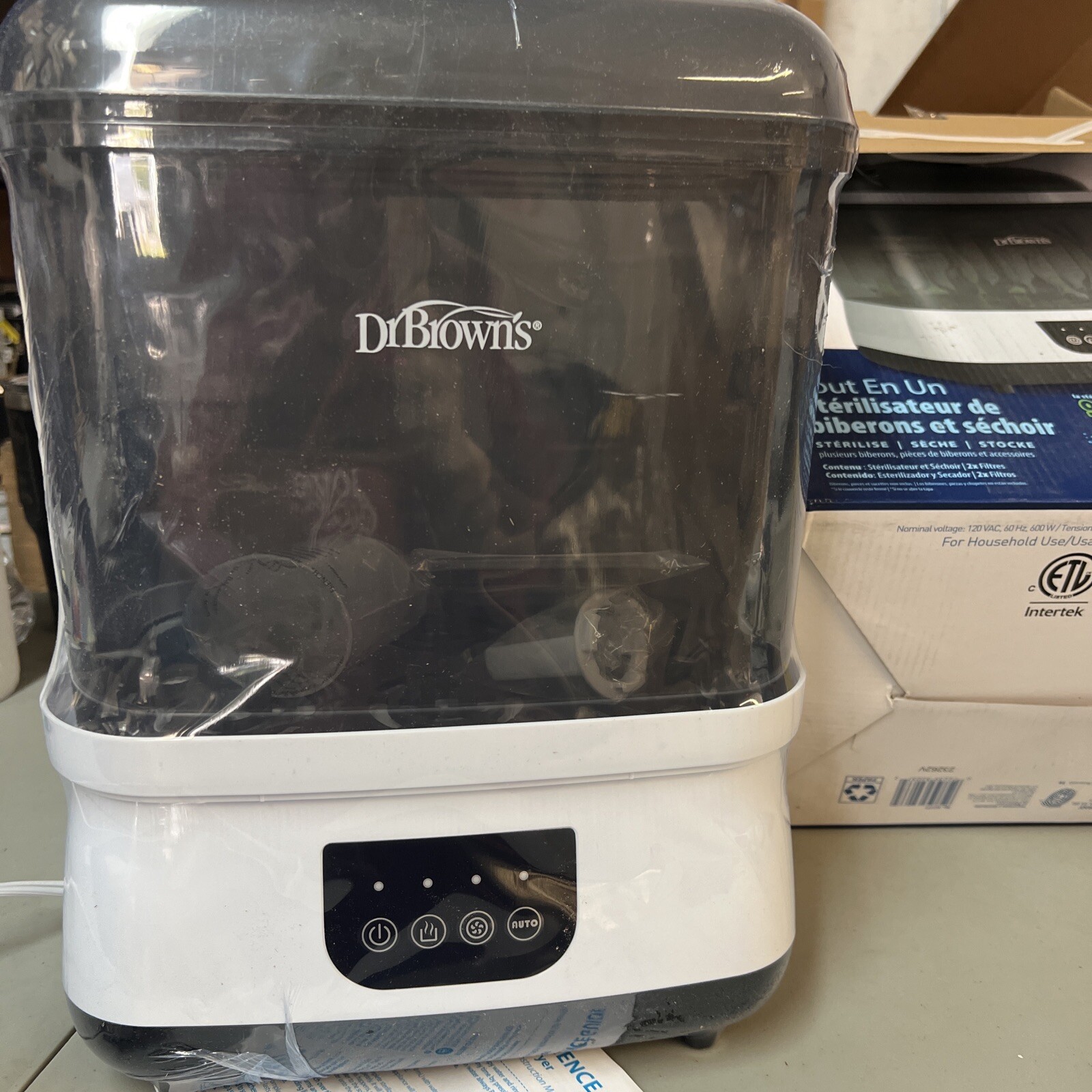 Dr. Brown’s ‎AC177-WEB Electric Sterilizer - Gray