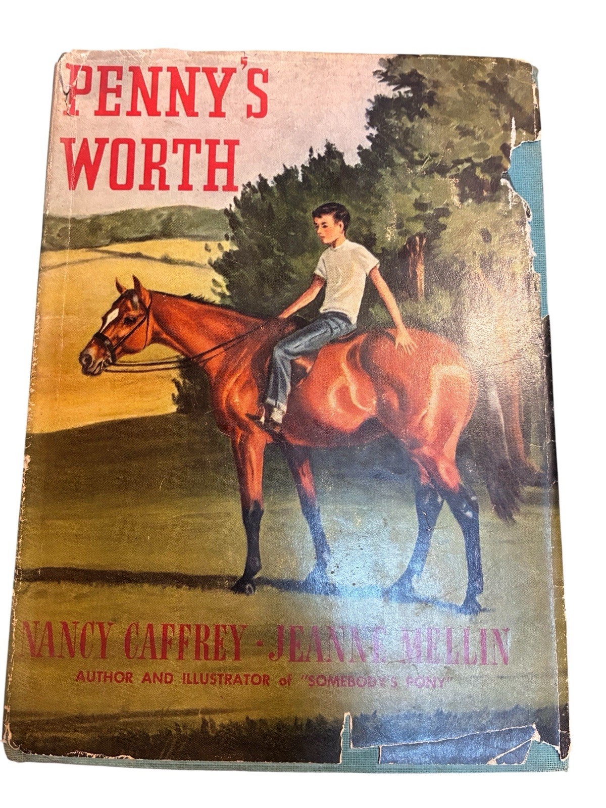 Penny’s Worth 1952 First Edition Hard Cover Book Vintage By Nancy Caffrey