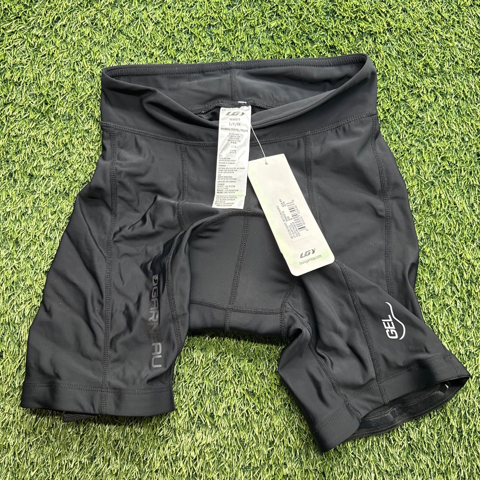Louis Garneau Womens Cycling Shorts Black Size S Padded Gel 9D50212 NWT Louis Garneau Womens Cycling Shorts Black Size S Padded Gel 9D50212 NWT