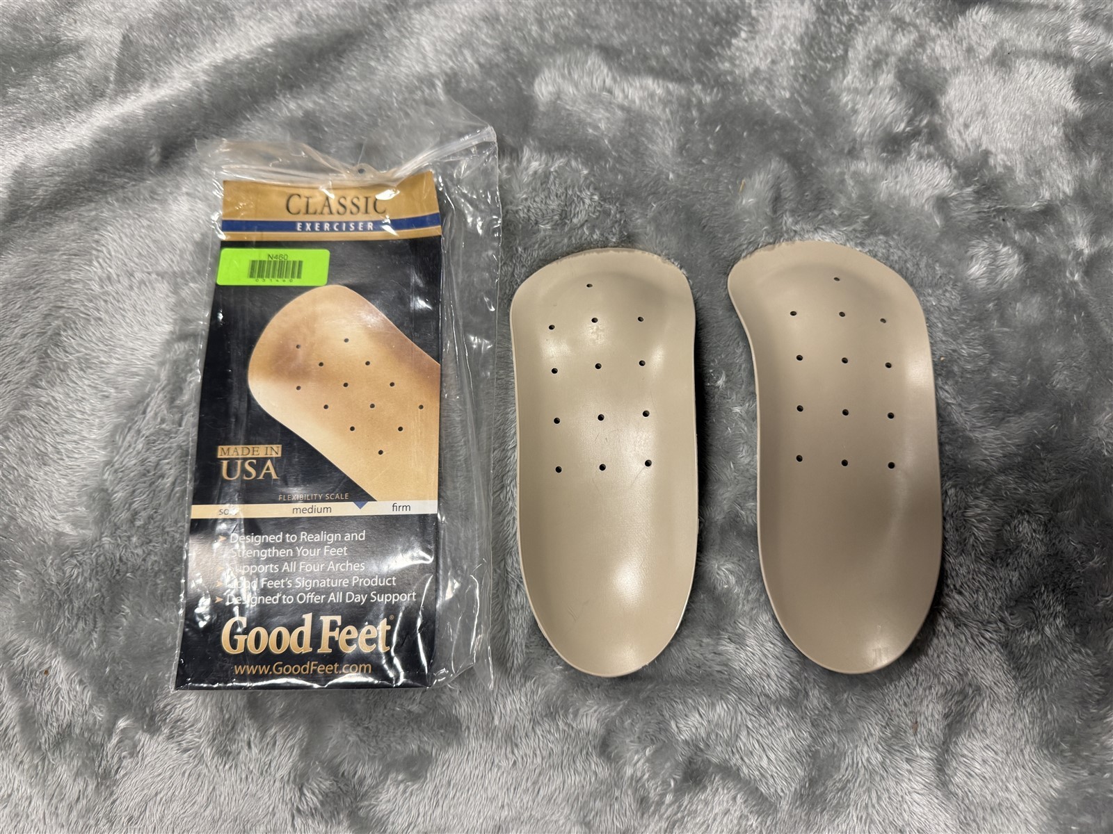 THE GOOD FEET STORE CLASSIC EXERCISER N460 SIZE 8 / 39 RIGHT & LEFT THE GOOD FEET STORE CLASSIC EXERCISER N460 SIZE 8 / 39 RIGHT & LEFT