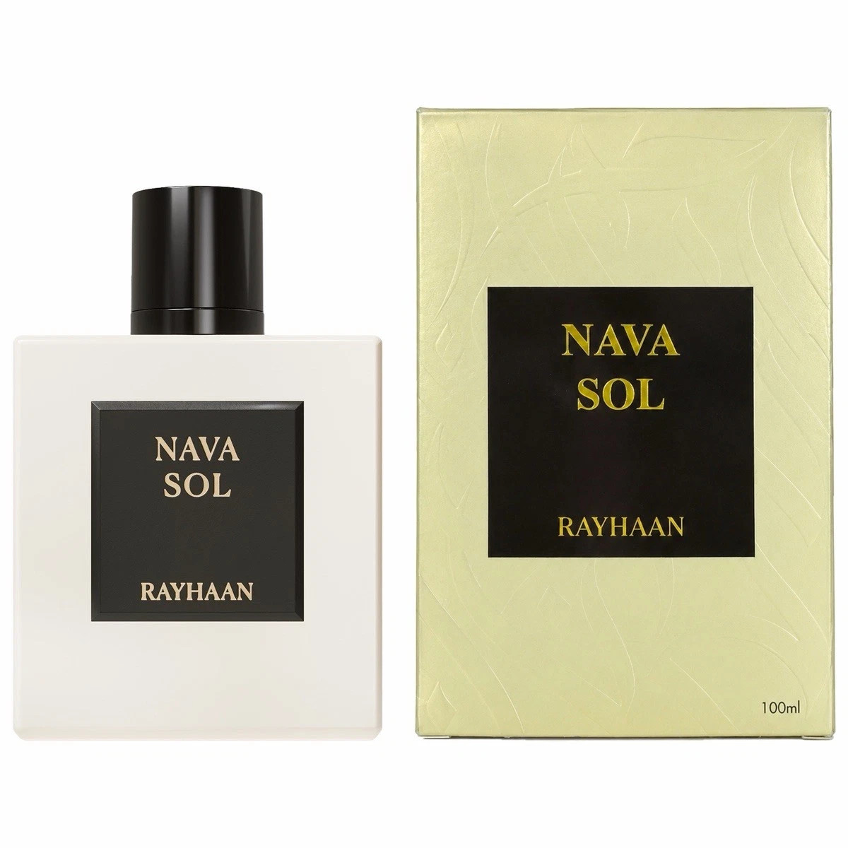 RAYHAAN NAVA SOL 3.4 FL OZ / 100 ML EAU DE PARFUM SPRAY - NEW RAYHAAN NAVA SOL 3.4 FL OZ / 100 ML EAU DE PARFUM SPRAY - NEW