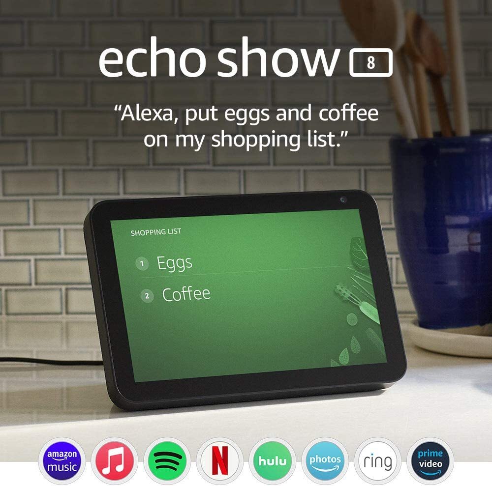 New Amazon Echo Show 8 with Alexa - 8