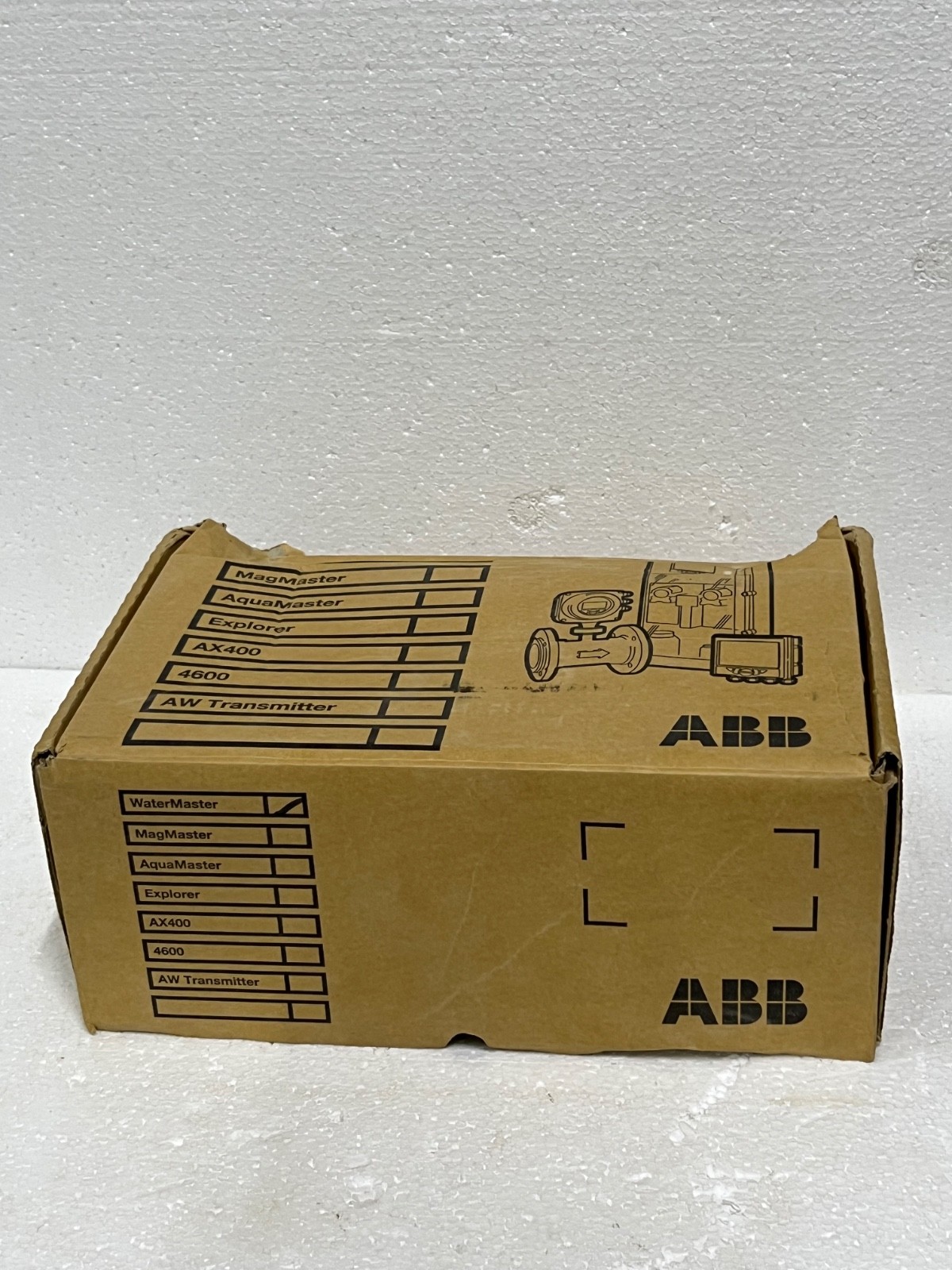 ABB WaterMaster HART FEX100 Flow Transmitter FEF121300K1S1S2B1A1A2A3A4A1 ABB WaterMaster HART FEX100 Flow Transmitter FEF121300K1S1S2B1A1A2A3A4A1