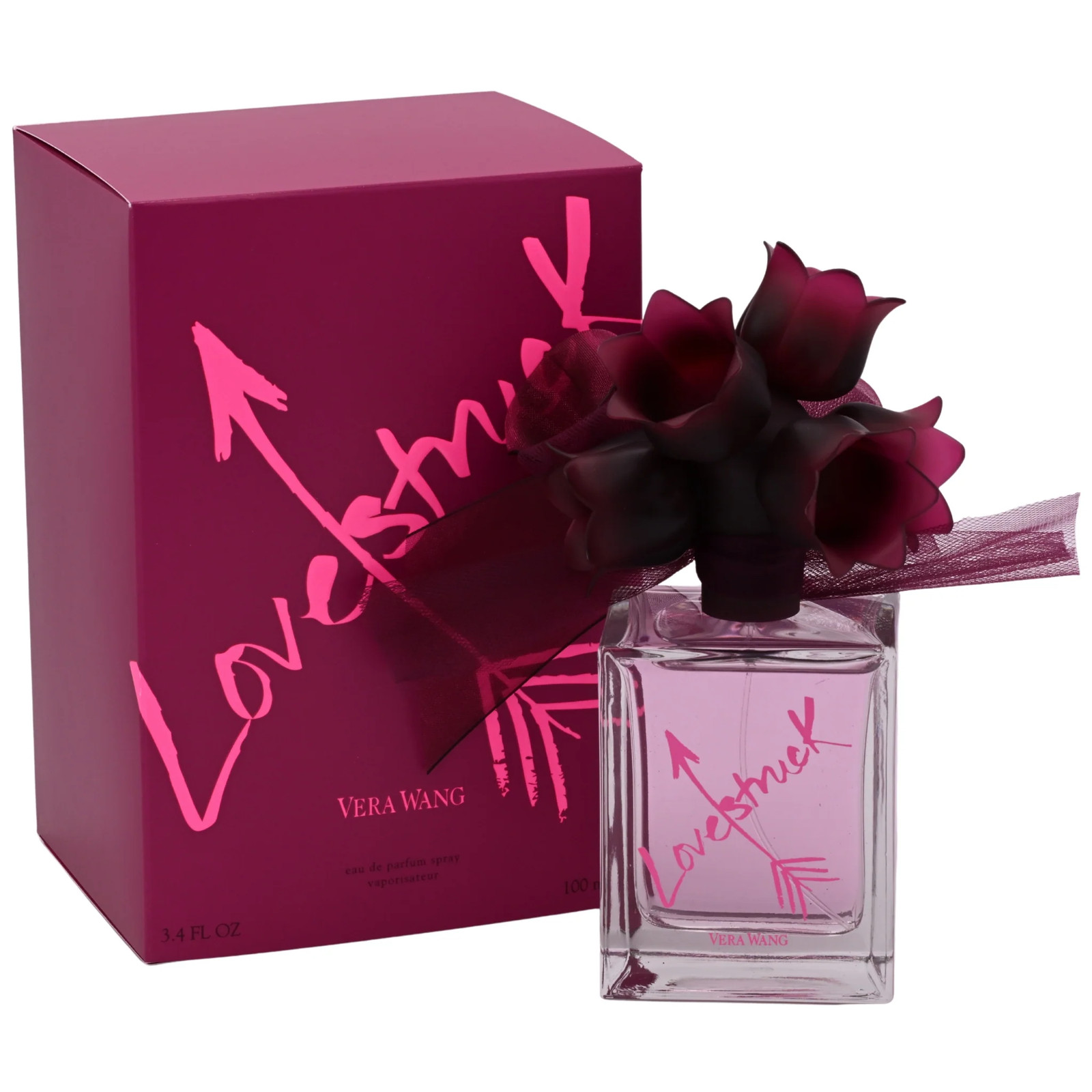 LOVESTRUCK by VERA WANG Perfume 3.3 / 3.4 oz Spray EDP For Women NEW IN BOX