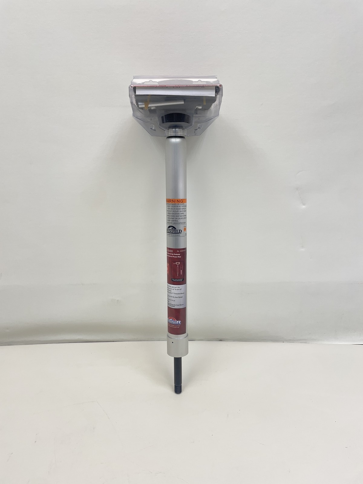 SPRINGFIELD 1632013-A KINGPIN POWER RISE SEAT STAND UP PEDESTAL 22 1/2\