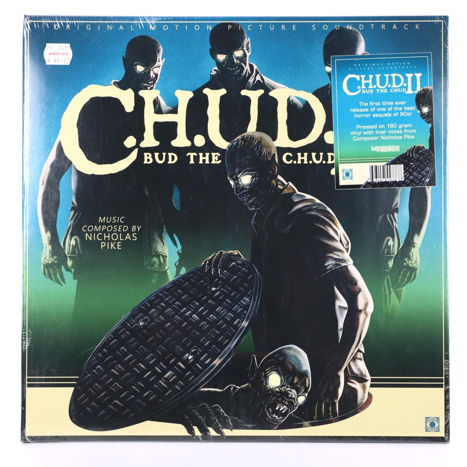 C.H.U.D. II Bud The Chud Original Soundtrack LP Vinyl Terror Vision LE Sealed