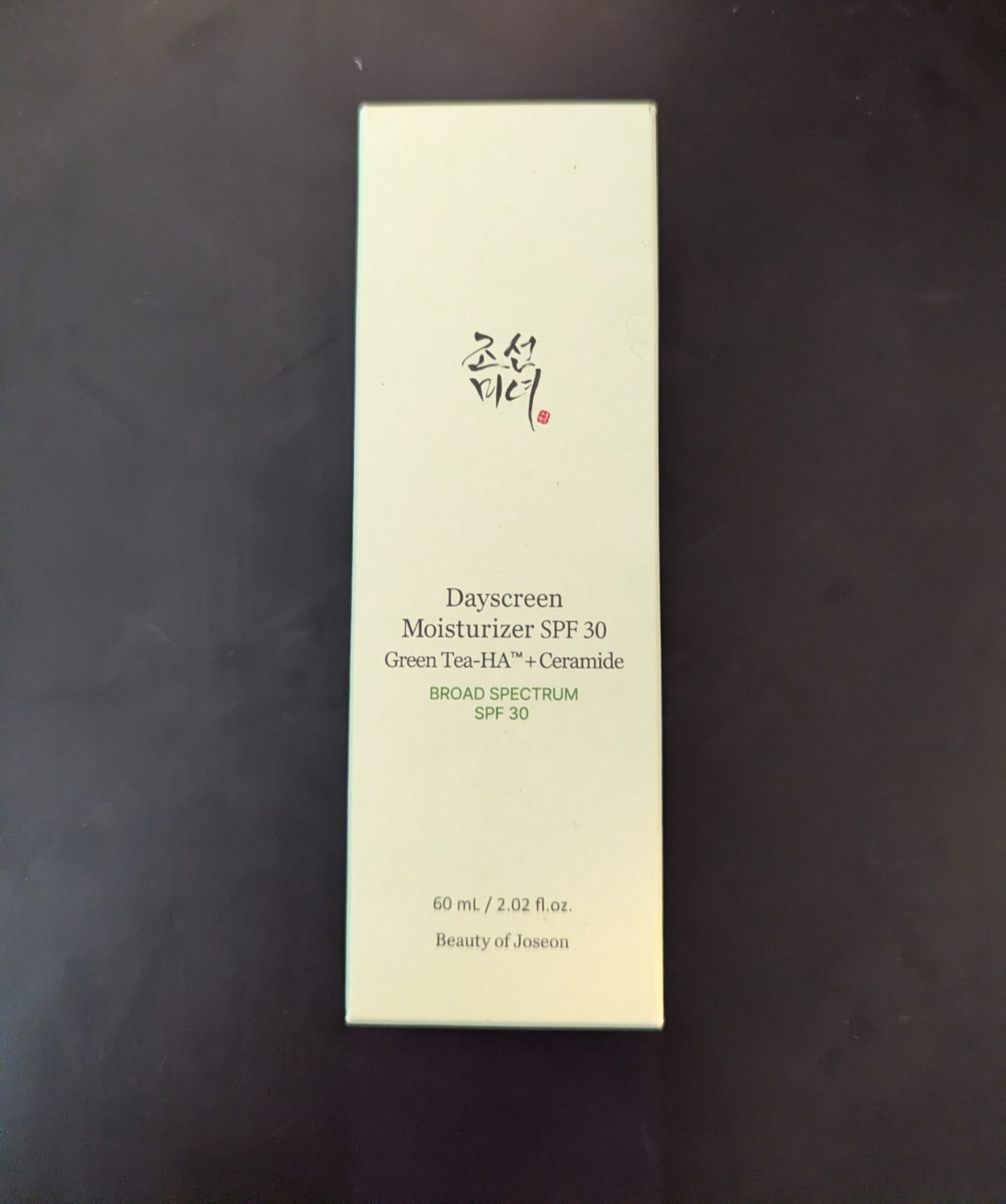 Beauty of Joseon Dayscreen Moisturizer SPF 30 Green Tea-Ha + Ceramide UVA 60ml Beauty of Joseon Dayscreen Moisturizer SPF 30 Green Tea-Ha + Ceramide UVA 60ml