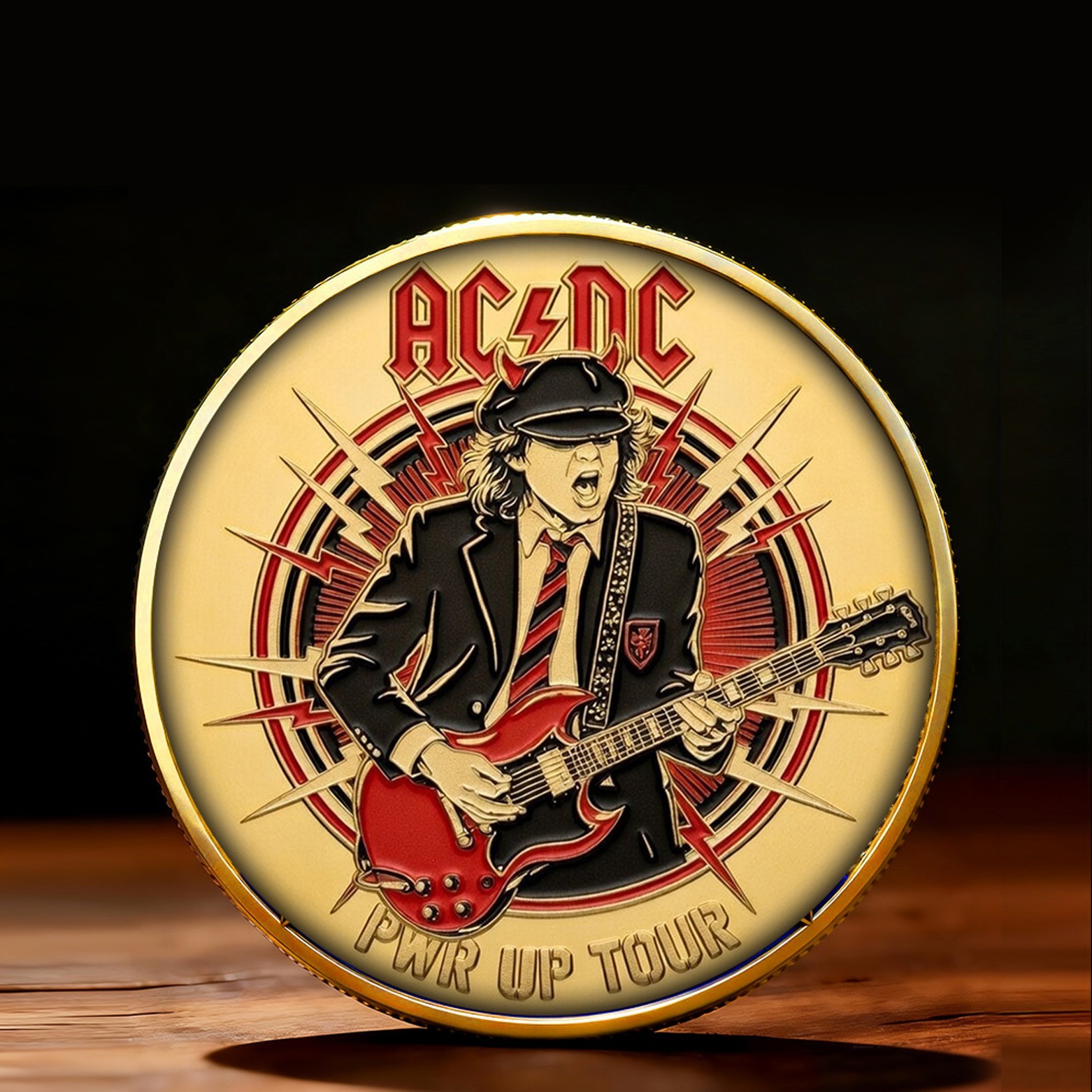 AC/DC 53rd Anniversary Commemorative Coin - ACDC010