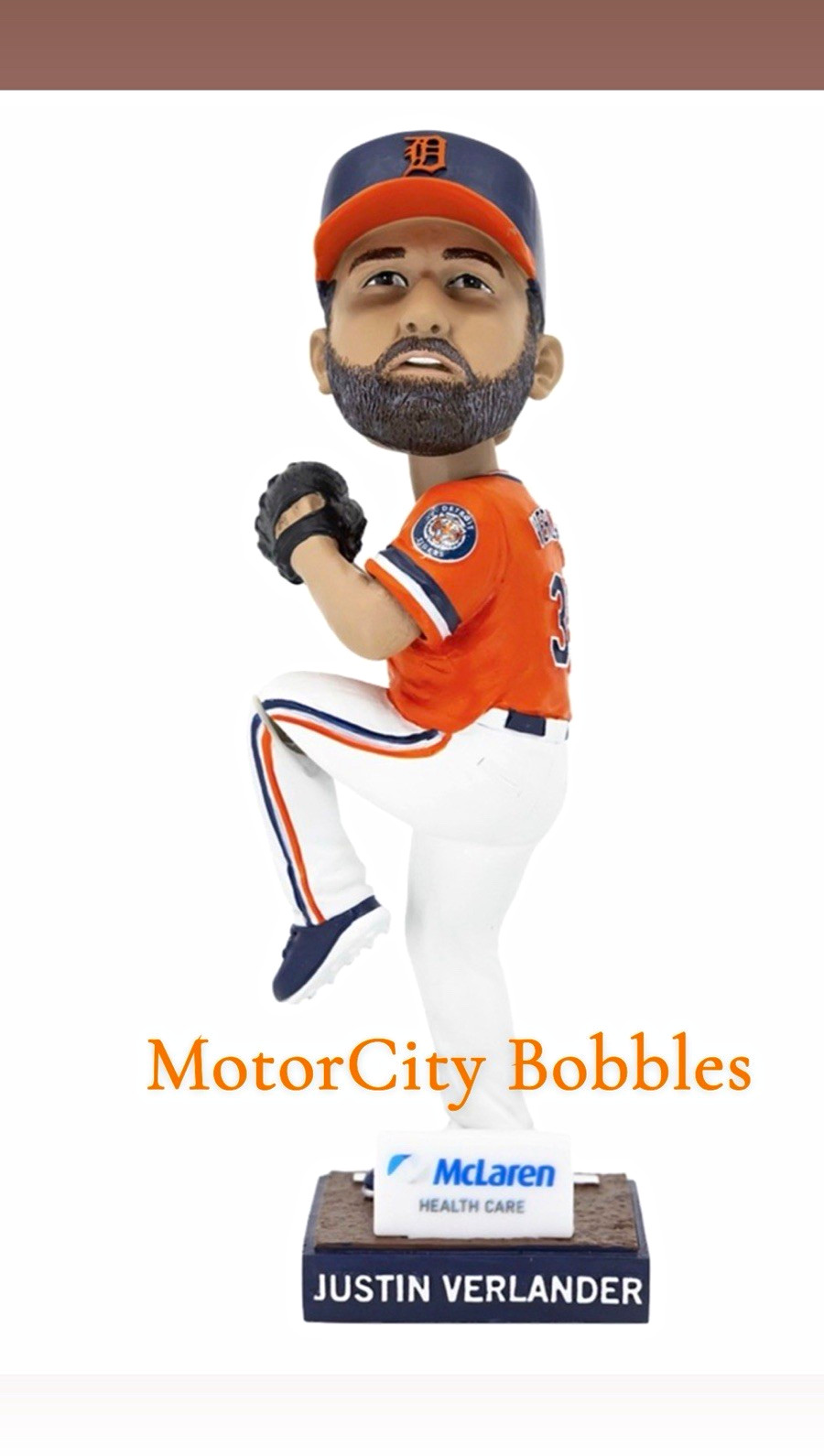 ⚾️Detroit Tigers Legend Justin Verlander Bobblehead SGA 9/25/26⚾️ ⚾️Detroit Tigers Legend Justin Verlander Bobblehead SGA 9/25/26⚾️