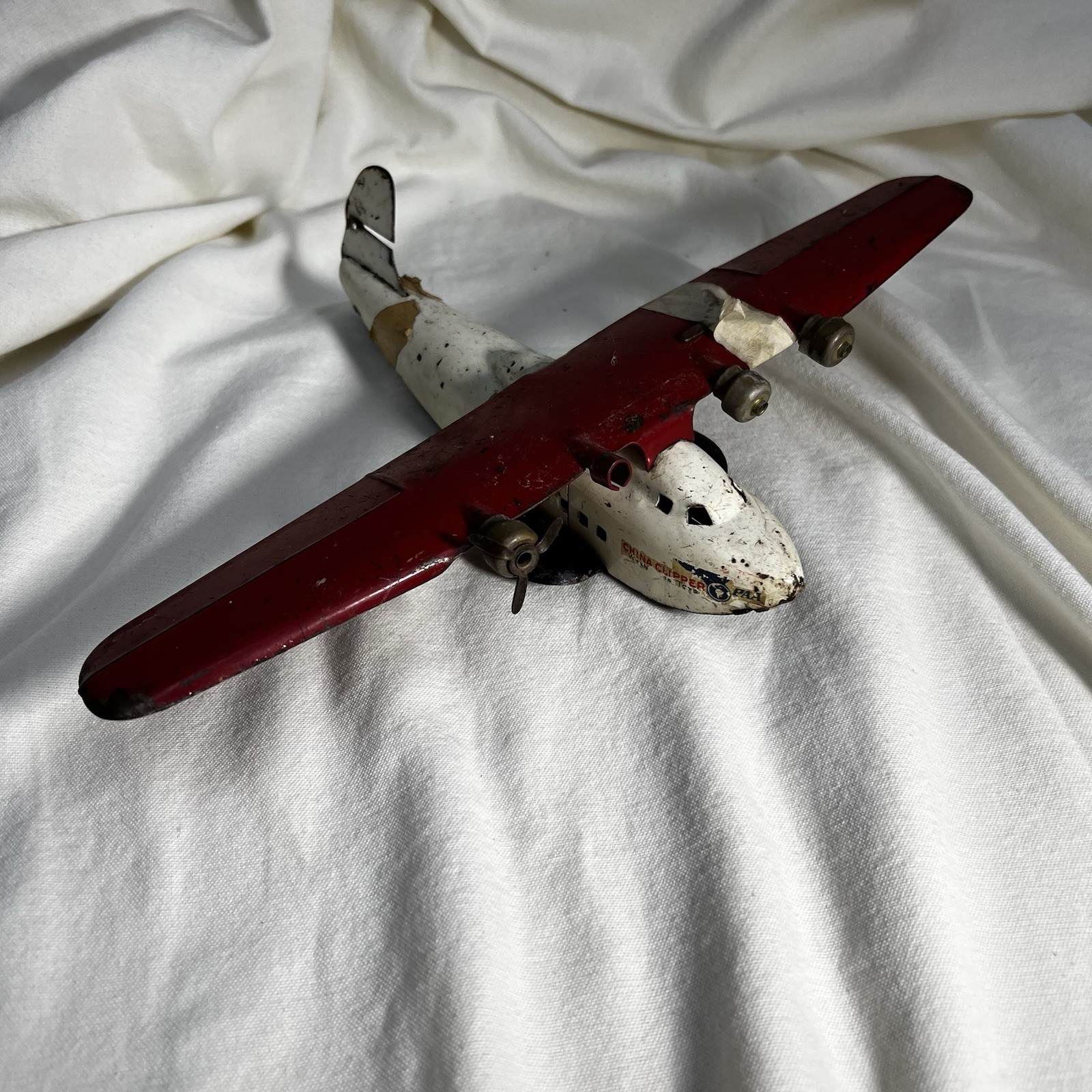 Vintage Wyandotte China Clipper Pan Am Toy Airplane 10\ Vintage Wyandotte China Clipper Pan Am Toy Airplane 10\