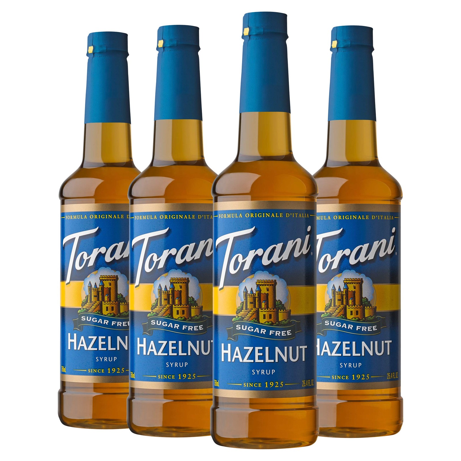 Torani Sugar Free Syrup, Hazelnut, 25.4 Ounce (Pack of 4) Torani Sugar Free Syrup, Hazelnut, 25.4 Ounce (Pack of 4)