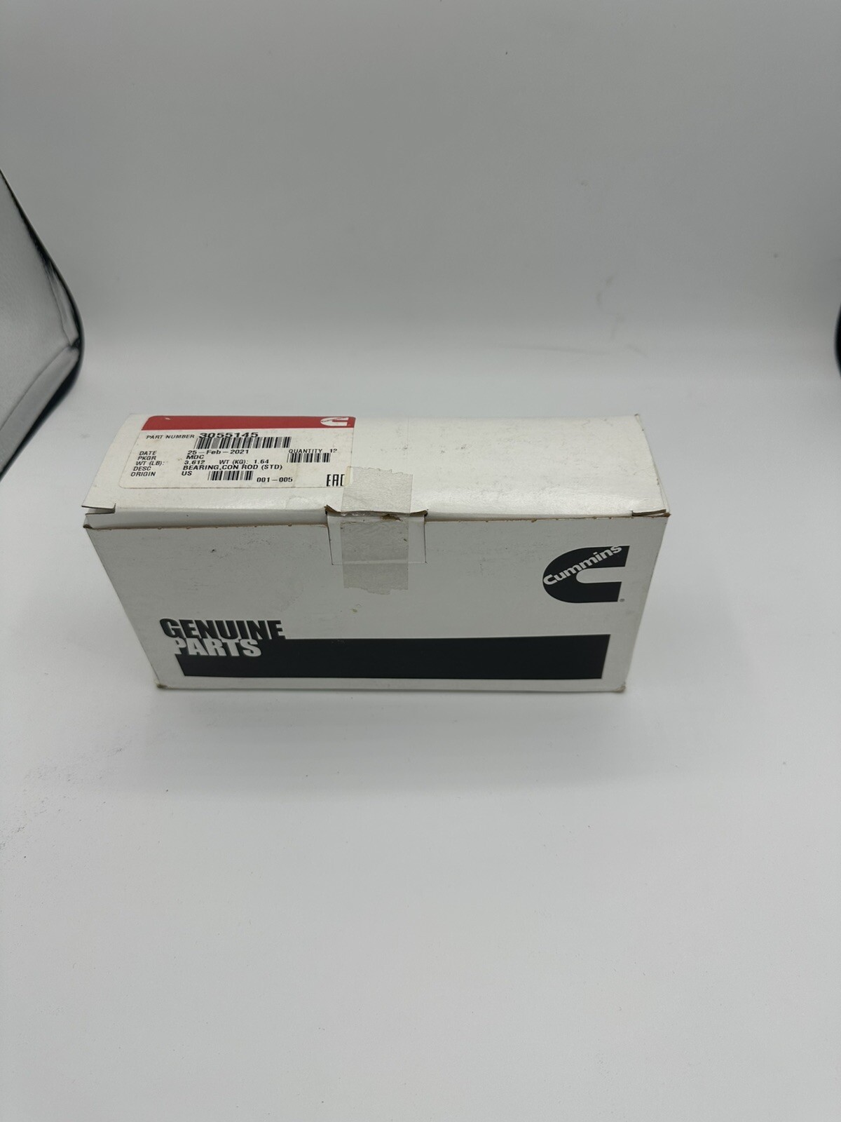 Cummins N14 Rod Bearing STD 3055145 (12) Cummins N14 Rod Bearing STD 3055145 (12)